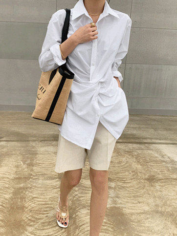 티레벤 꼬임셔츠