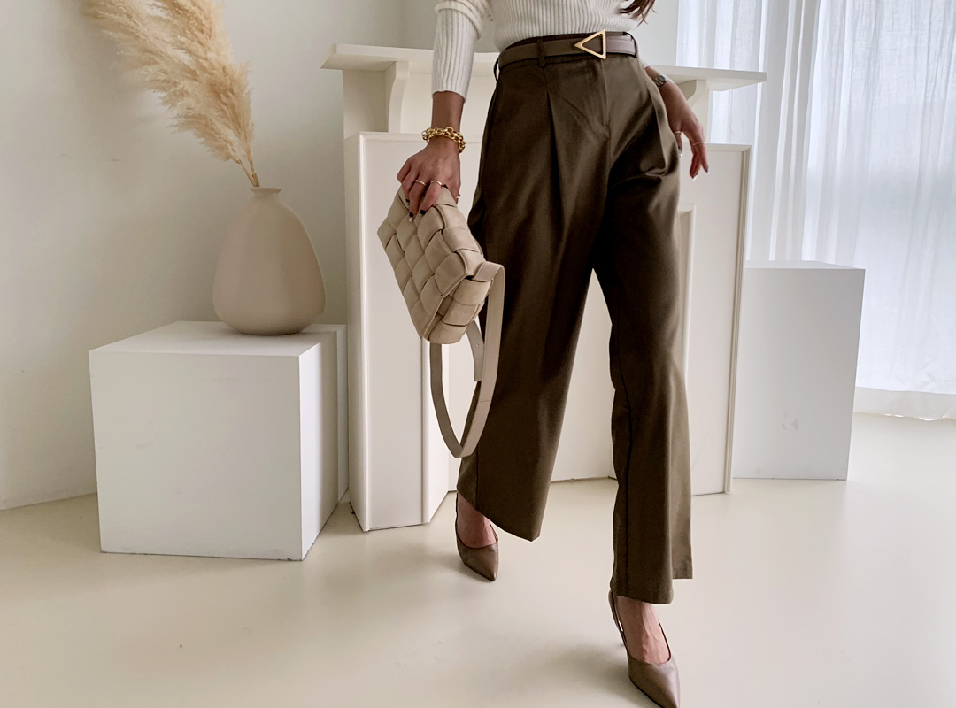 시헨라 뒷밴딩팬츠