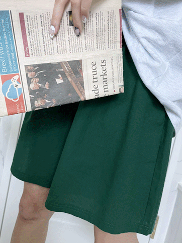 베오드 밴딩숏팬츠
