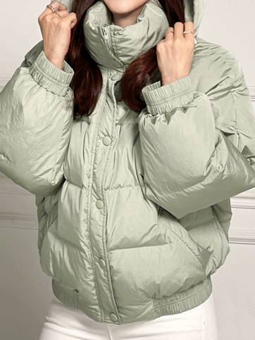 8055 Duck Down Loose Fit Puffer Jacket