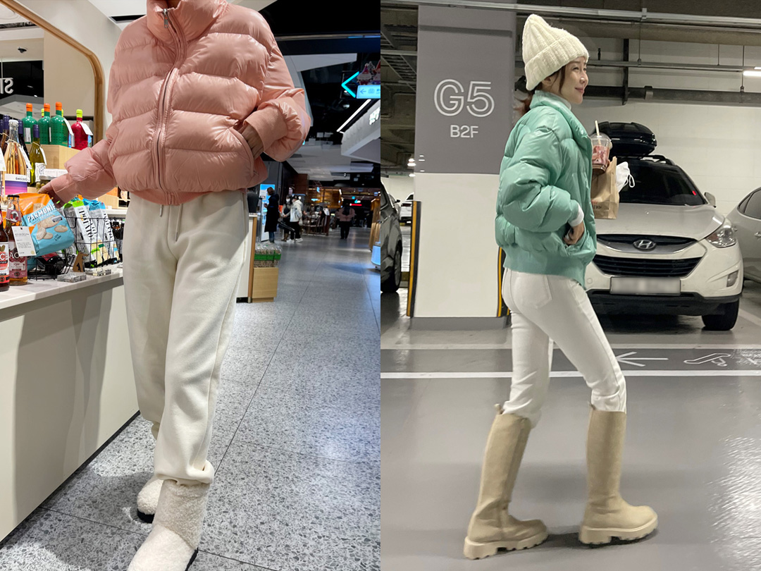 디로모 오리털패딩점퍼