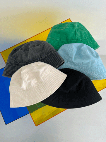 6013 Cotton Washed Bucket Hat
