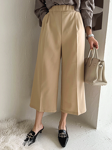 6331 Elasticated Wide Tailored Pants