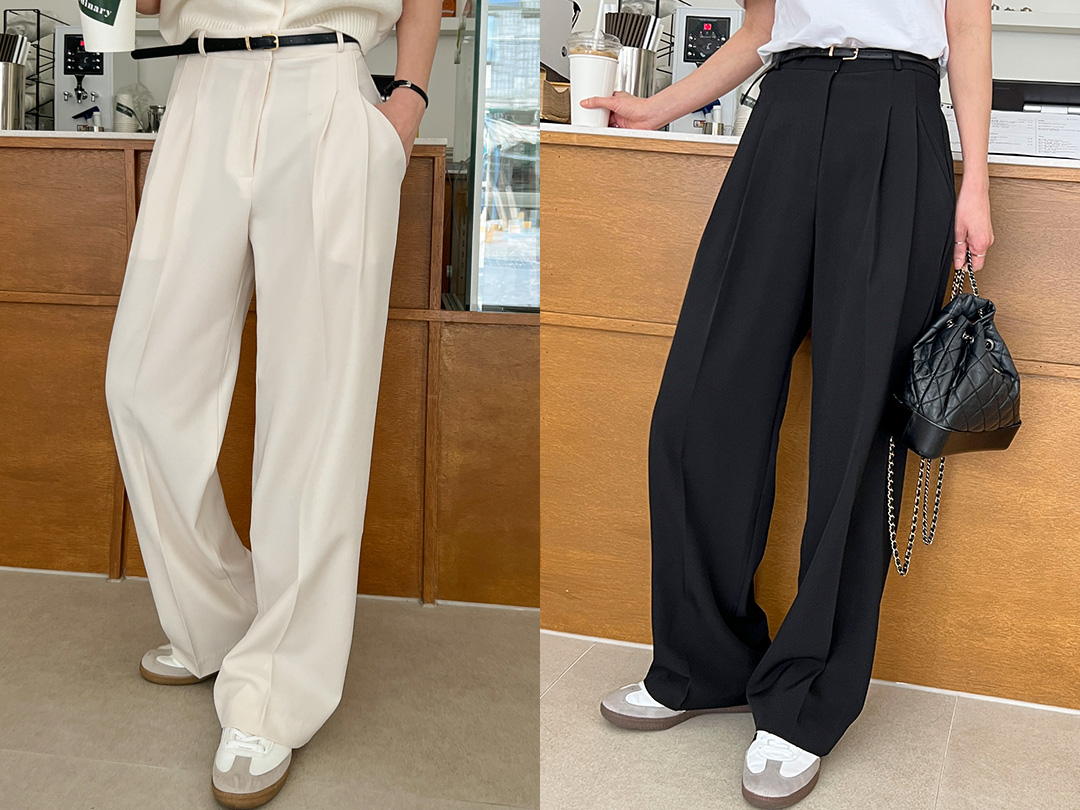 9073 Wide Tailored Pants