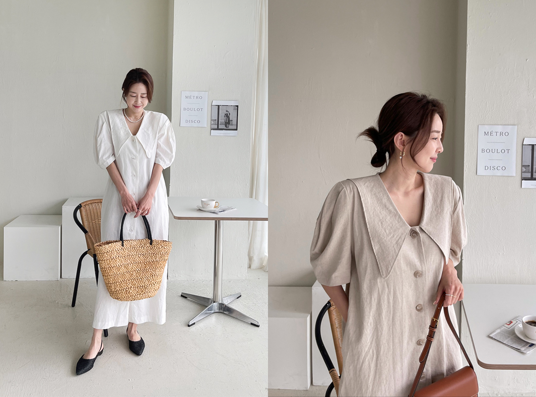 차원프 카라퍼프원피스