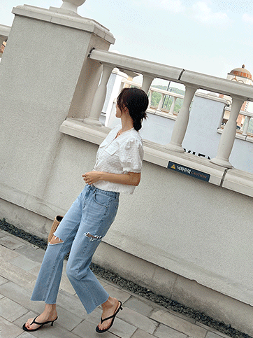 차첼프 데미지데님팬츠