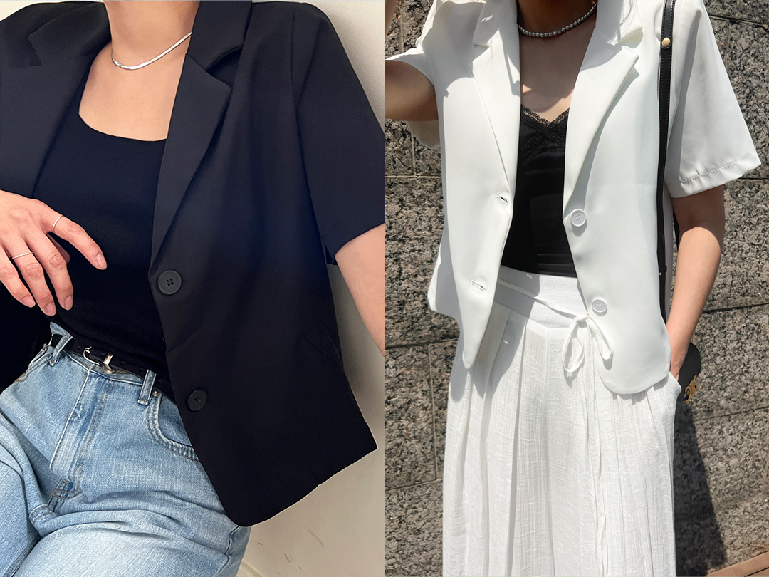 페링크 반팔자켓