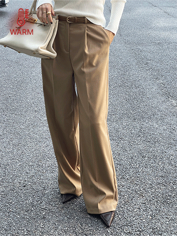 필오코 핀턱기모슬랙스