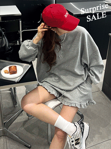 토펀코 맨투맨프릴팬츠세트