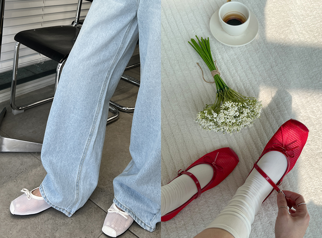 루도핀 그물리본메리제인