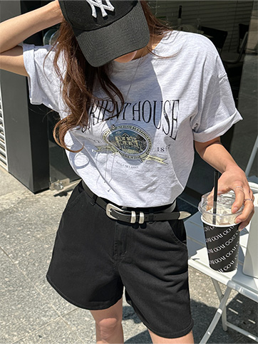 츠빌스 나염반팔티