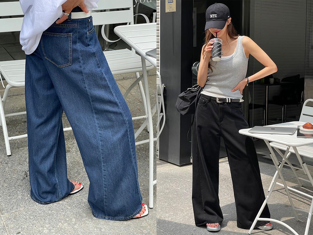 비셀포 썸머와이드팬츠
