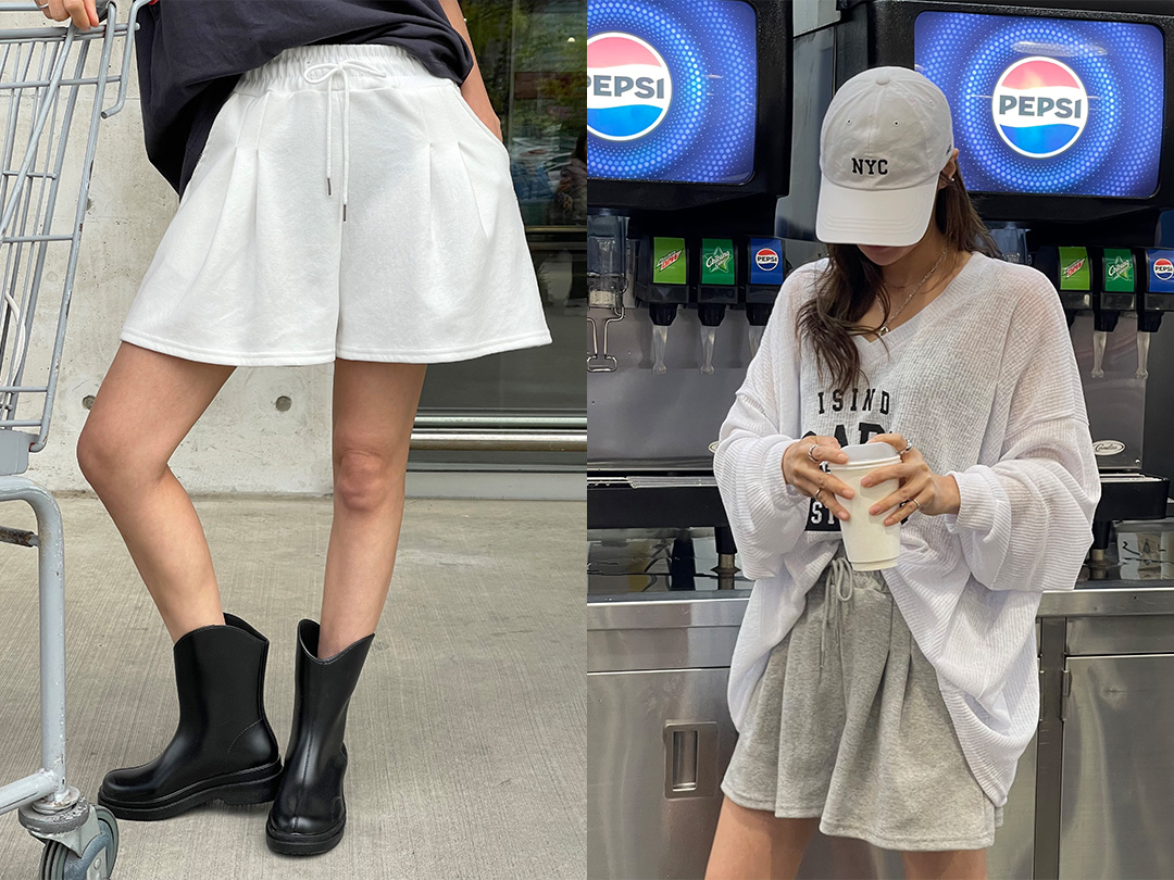 에놀드 밴딩숏팬츠