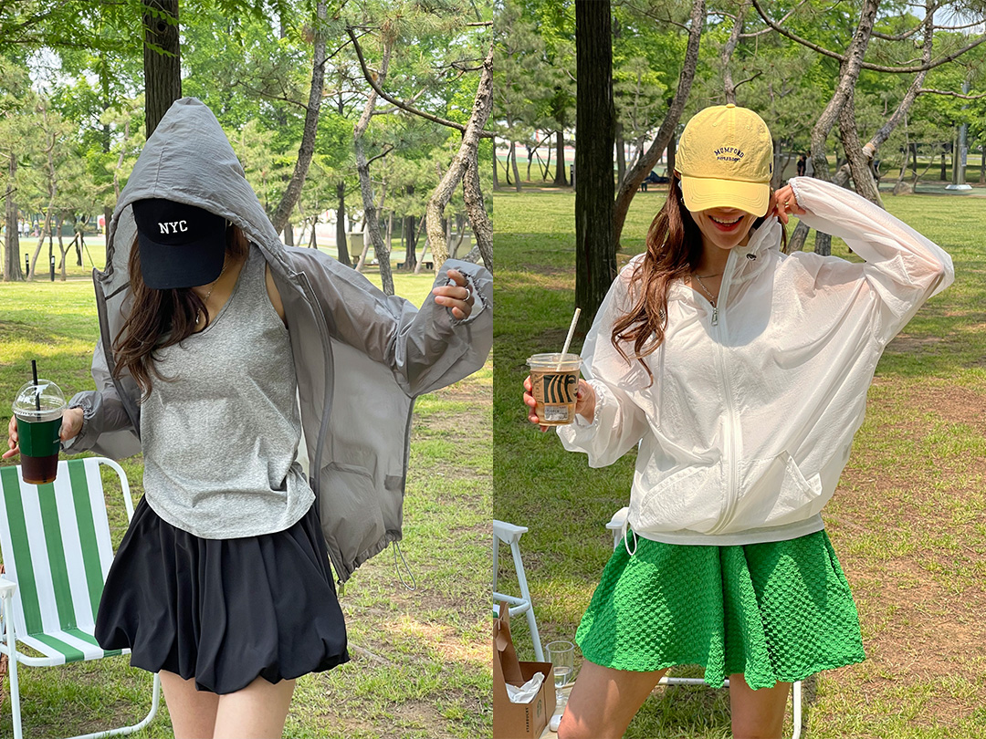 스온브 후드바람막이집업