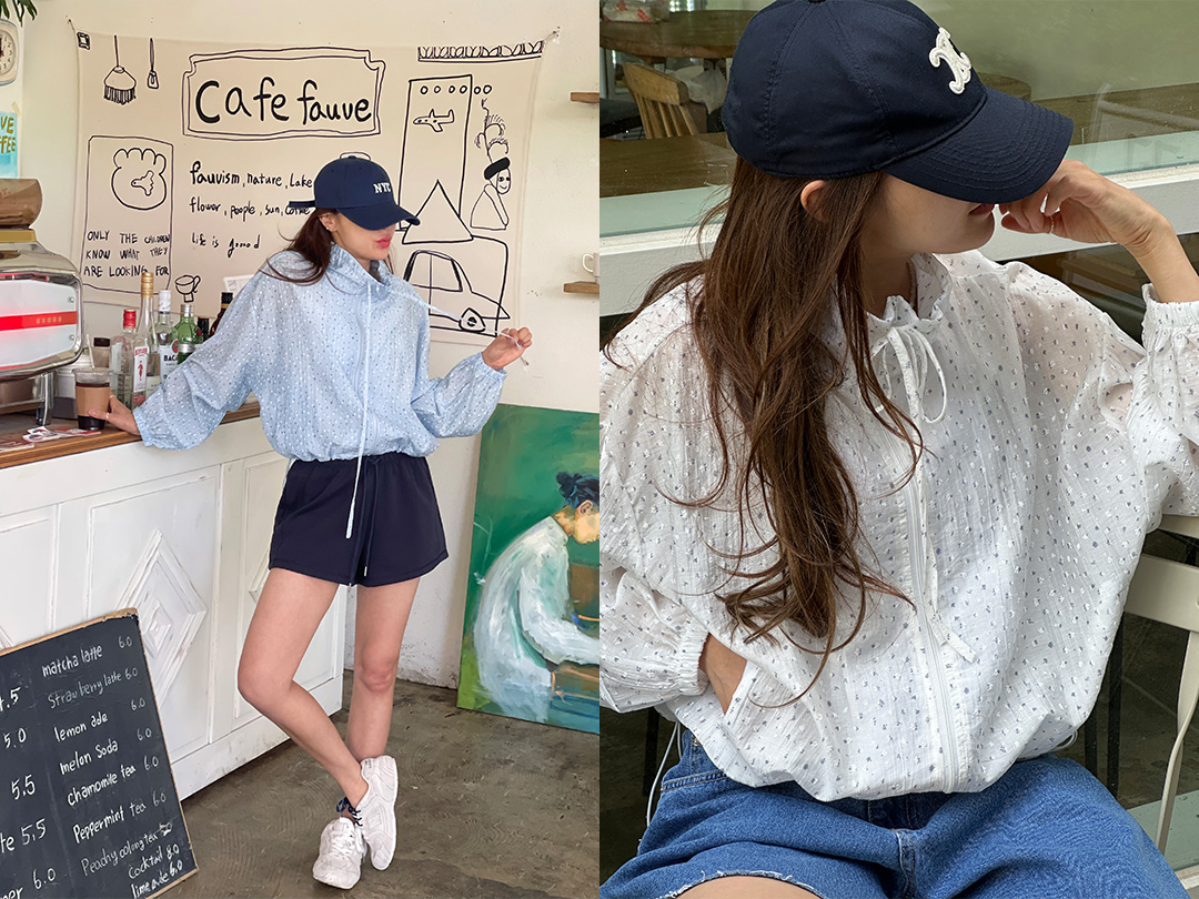 투빈오 플라워스트링점퍼