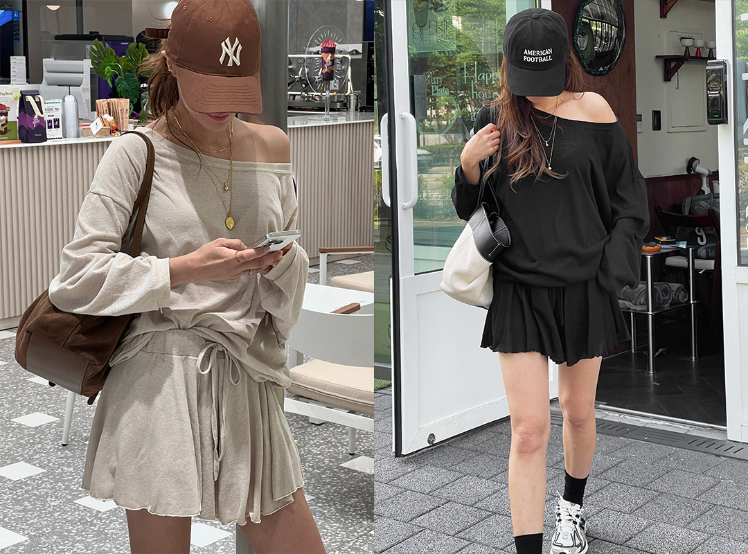 차델우 언발티치마바지세트