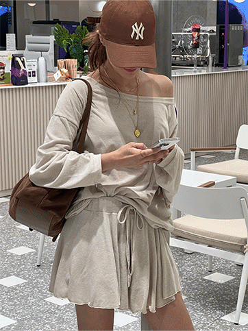 차델우 언발티치마바지세트