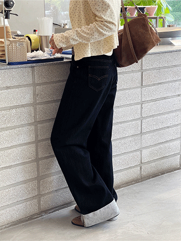 리다포 논페이드롤업데님팬츠(G08)