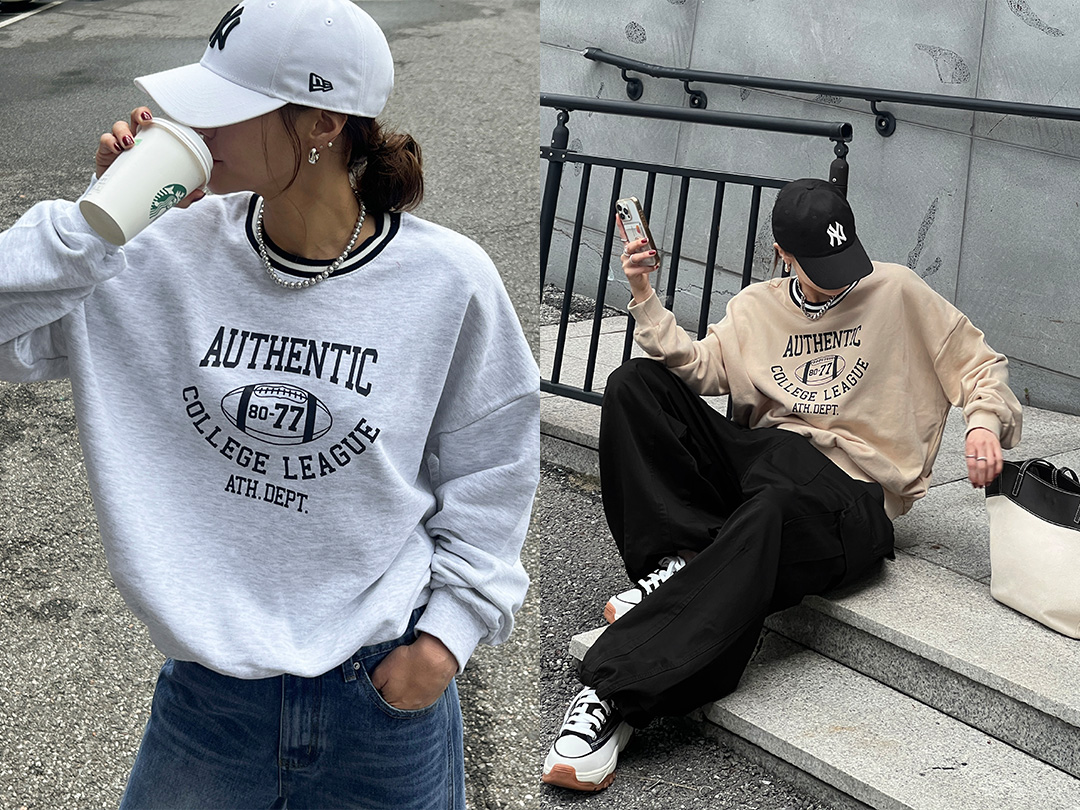 도멘브 나염맨투맨