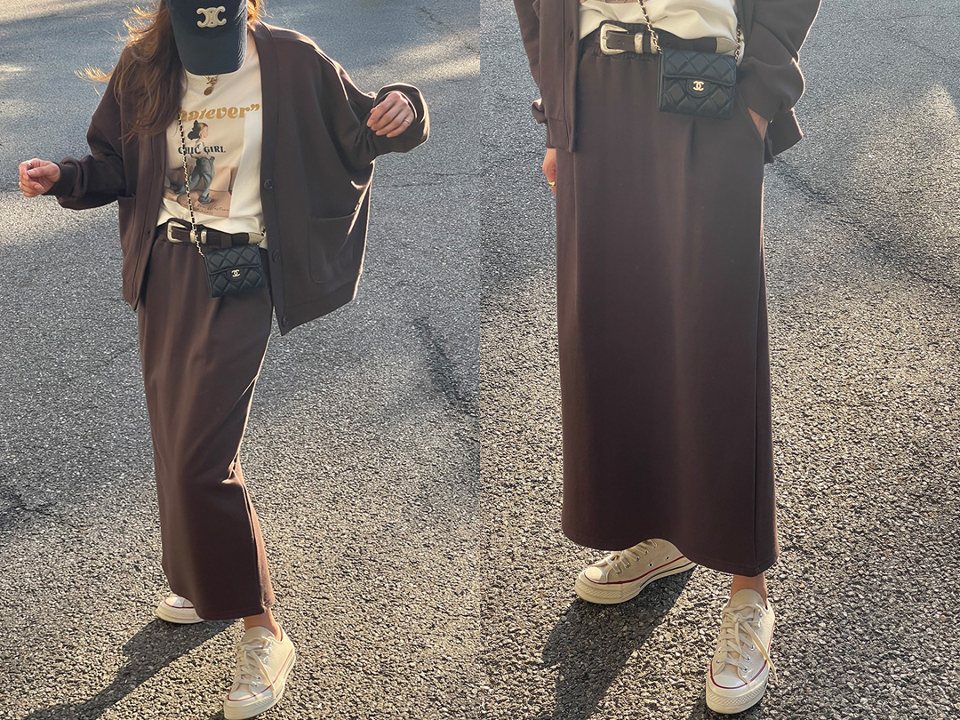 자론브 밴딩스커트