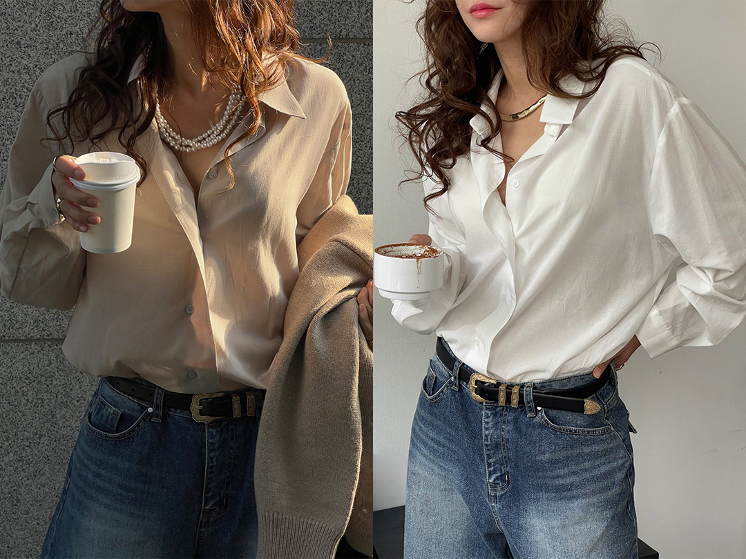 펠부크 루즈핏셔츠