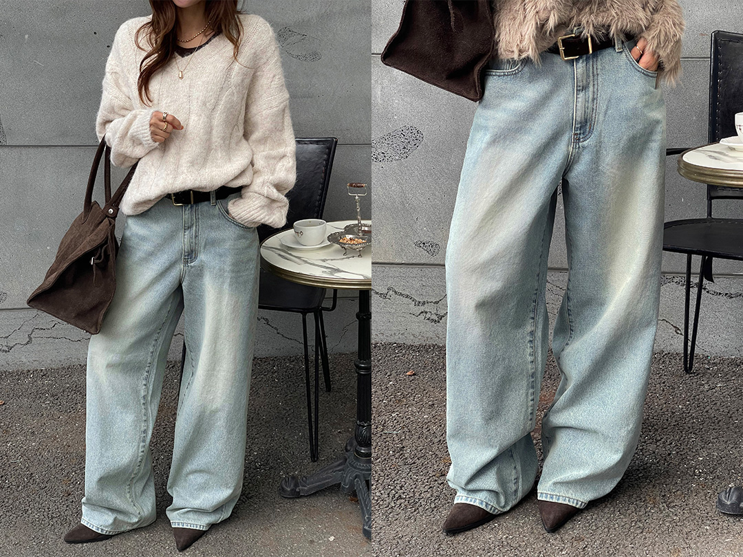 아툰브 데님팬츠