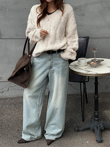 아툰브 데님팬츠