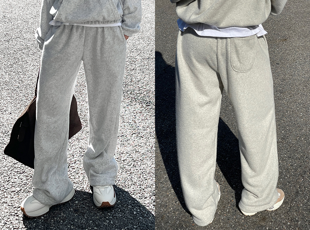 바솔드 기모밴딩투웨이팬츠