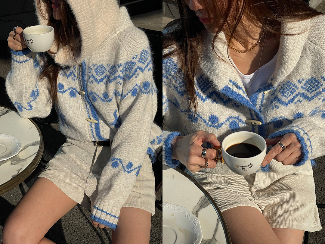 첼루드 카라니트가디건