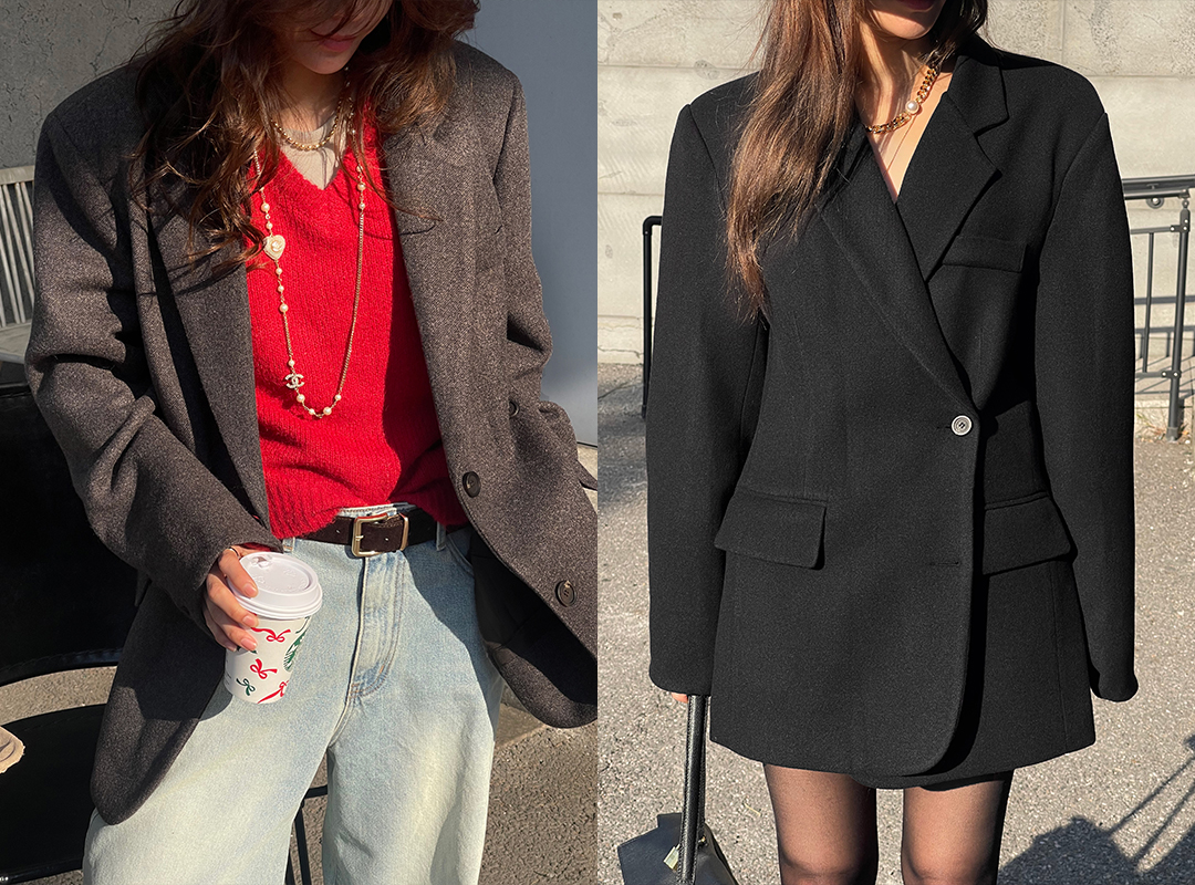 투코브 울버튼자켓