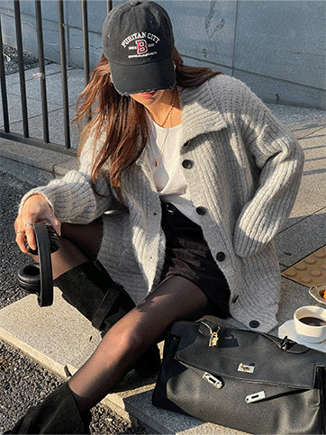 문드베 하이넥가디건