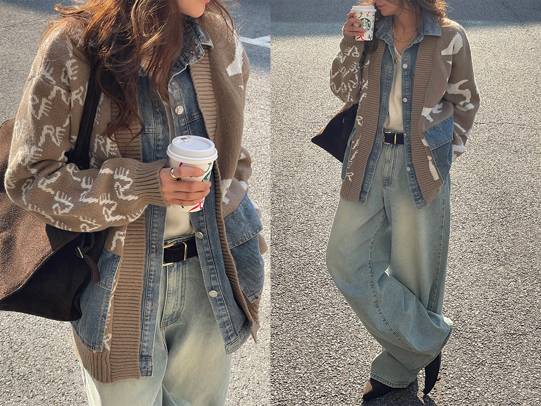 마텐드 레이어드가디건