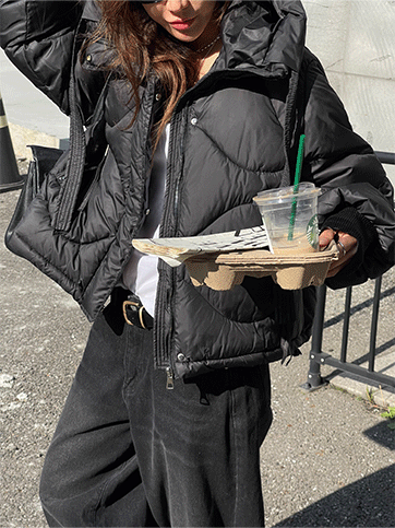 베솔코 후드패딩점퍼