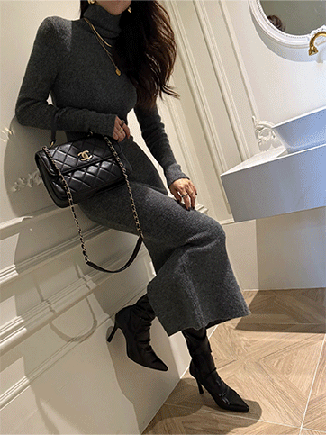 페운드 폴라니트원피스