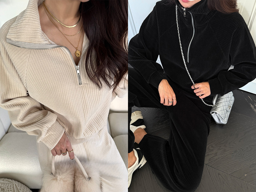 우딘브 카라골지반집업맨투맨