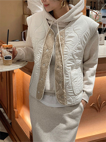 느빈코 안감양털베스트