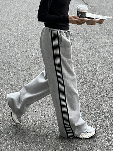 더필토 기모밴딩트랙팬츠