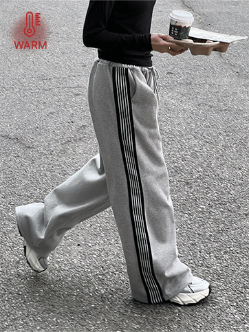 더필토 기모밴딩트랙팬츠