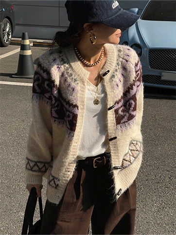 꾸르코 노르딕떡볶이가디건