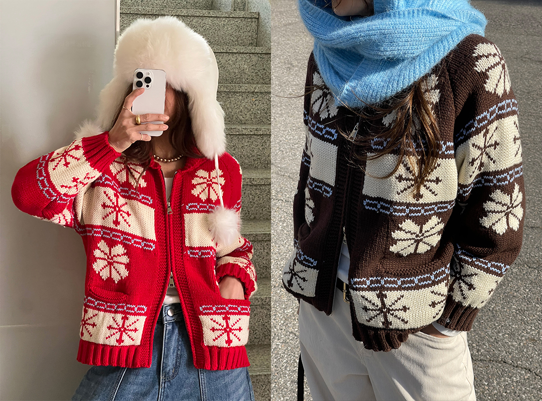 오신브 노르딕니트집업