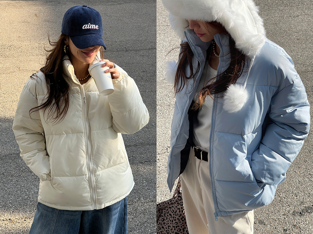 도멘버 패딩점퍼