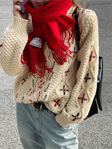 루슬버 오버핏니트