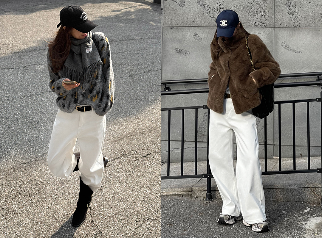 에오브 기모히든밴딩팬츠