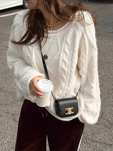 덴버오 오버핏니트