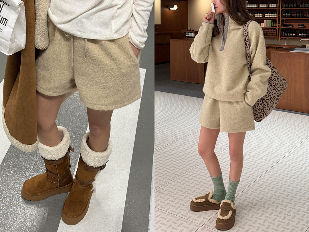 써멘드 밴딩숏팬츠