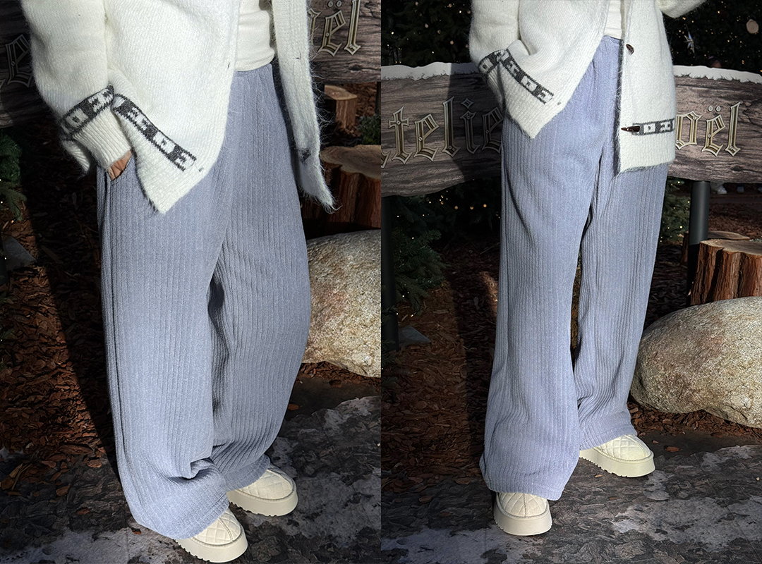 텔보프 기모골덴밴딩팬츠