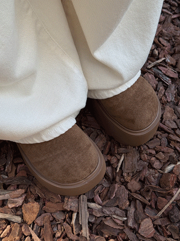 카유크 통굽안감양털뮬