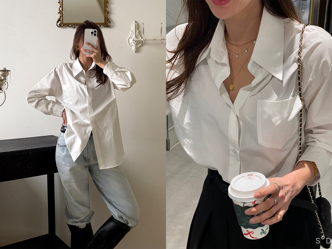 더비코 포켓셔츠