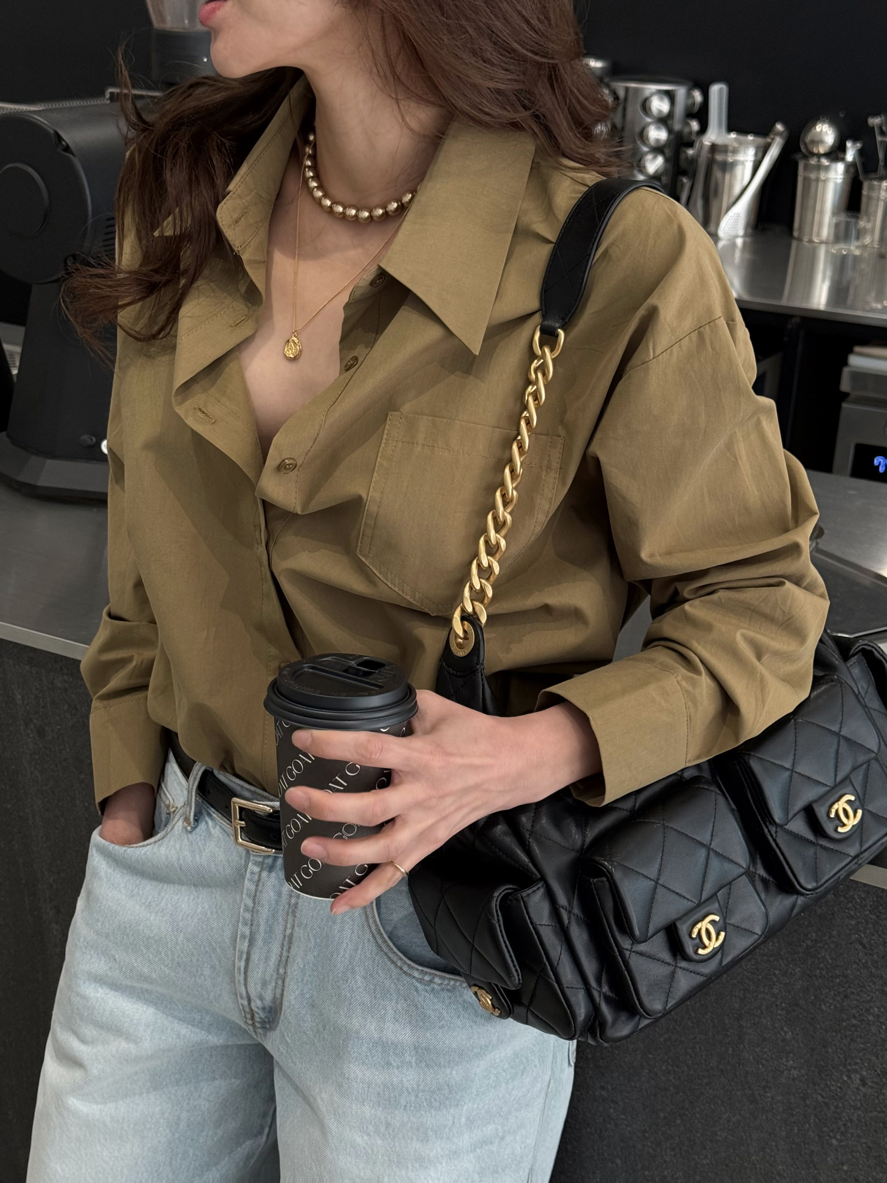 더비코 포켓셔츠