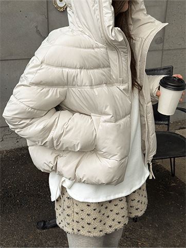 포켈린 후드패딩점퍼